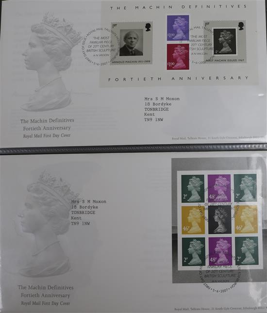 A large quantity of stamps,